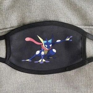 Pokemon Greninja Froakie Anime Face Mask